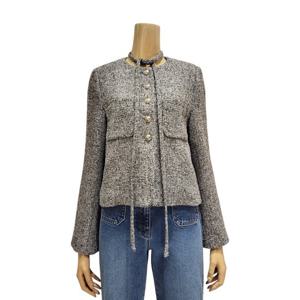 [반에이크]소프트 텍스처 트위드 재킷 VB62JKM104D