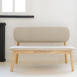 마루이 로맨틱 무드 리빙다이닝 원목 식탁 2인 벤치