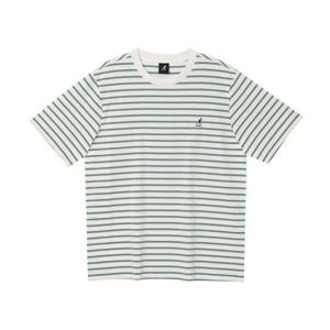 캉골 에센셜 스트라이프 반팔 티셔츠 2765 터프그린 (KRECST27650) 379876