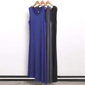 [강물처럼]빅사이즈사랑해요 5295L406 쿨나시롱원피스 WW (16082