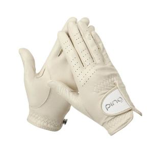 핑골프  여성 양손 양피 장갑 (121F7GV051)