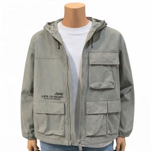 [지프]남녀공용 아웃포켓 유틸리티 바람막이 점퍼 JR1JPU202