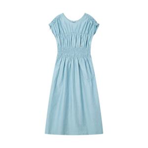 [보브]볼륨 셔링 롱 원피스 7156237002