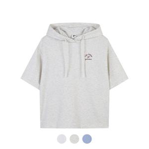 [폴햄][폴햄] 여성 쿨테리 크롭 반팔 후드_PHF2TH2000