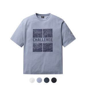 [폴햄][폴햄] 남성 쿨텐션 라운드넥 그래픽 반팔티_PHF2TS1750