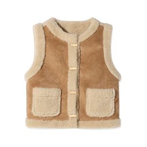 와키윌리 우먼스 스웨이드 베스트 B1 WA2503JK63 CE