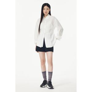 [보브]나일론 핀턱 뷔스티에 셔츠 7115260202