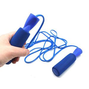 스펀지그립 줄넘기 블루 운동용품 줄넘기운동