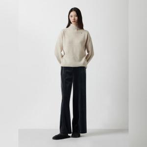[쥬크]백밴딩 벨벳 와이드 팬츠 (Z254MSA032)