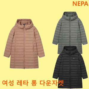 [네파] 여성 레타 롱 다운자켓 7L82023