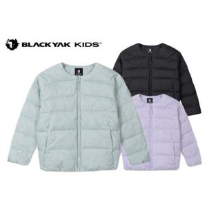 [블랙야크키즈]간절기용 가벼운 경량다운점퍼 O이지넥리스경량다운자켓 1BKPAWU903