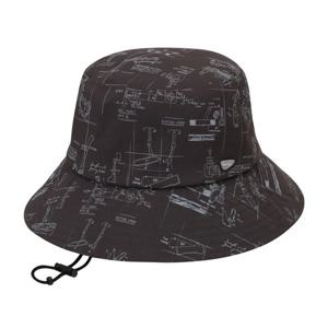 [핑]남성  프린트  버킷햇 111F1CP202_BK_YS
