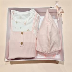 밍크뮤 [WH] 리본루루리오셀SET우주복  36370-041-060