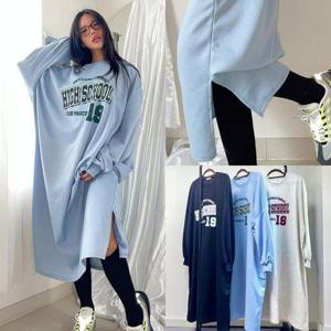 [강물처럼]위쉬몰 NM 빈티지스쿨오버핏원피스(Q559H402) 빅사이