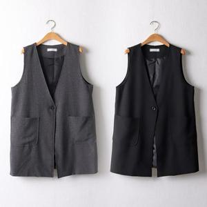 [강물처럼]위쉬몰 IR 레이어드원버튼베스트(F576H402) 빅사이즈