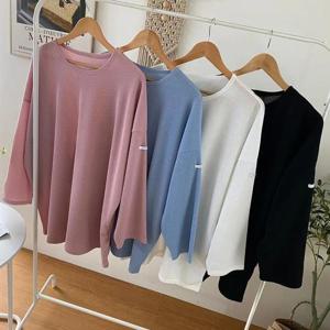 [강물처럼]빅사이즈사랑해요 Q488L401 핸디쫀쫀골지긴팔스판티 R