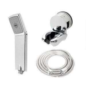 [생활] 폴더 절수샤워기 메탈호스 A세트 2m 고압 샤워기 헤드