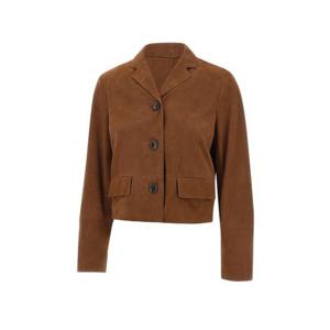 리우조 가죽 자켓 CA6379P0382 81242 Brown