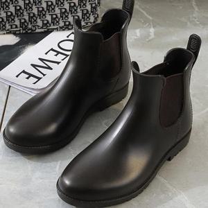 [패션] 여성 밴딩 디테일 여름 패션 레인부츠 레인3N