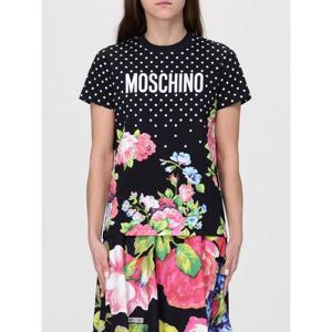 모스키노 반팔 티셔츠 07260541 3888 Black