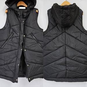 [강물처럼]아이우먼 후크니트후드집업베스트 BNT600M412 빅사이