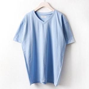 [강물처럼]아이우먼 감촉좋은브이반팔 WWW045M401 빅사이즈 (124