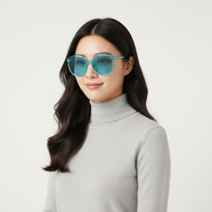 여벌렌즈증정 구찌  선글라스 GG0257S 003_N 라운드 뿔테 자외선차단