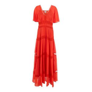 포르테포르테 롱 원피스 149042525 Red