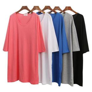 [강물처럼]빅사이즈사랑해요 G569L401 라이트유넥베이직롱티 IL