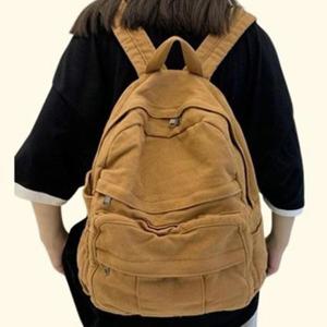 캐주얼백팩 부드러운 캔버스 빈티지 백팩 MKAPXRG2505