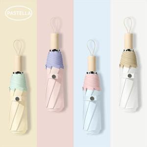 여성 PASTELLA 파스텔투톤 3단 수동 양우산 8K PS6(UPF50+)