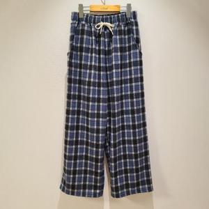 [강물처럼]아이우먼 트렌드와이드체크팬츠 GYQ396M401 빅사이즈