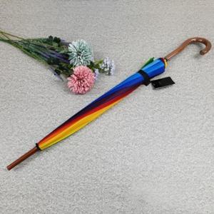 [패션] 곡자무지개 자동 장우산