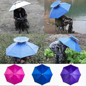 비올때응원모자 비올때 응원 농부 낚시 모자 우산 그늘막 우산모자