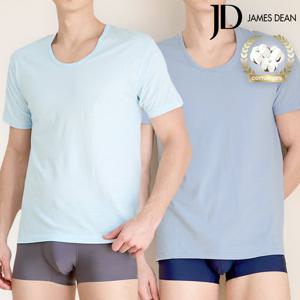 [제임스딘] 남성용 순면 컬러 반팔런닝 4종세트