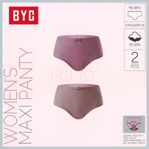 [BYC] 단색 여성 요실금팬티 2매입 세트 BYX0182