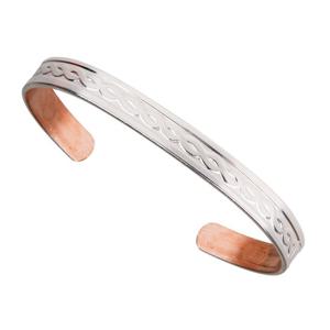 [영국수입] 사보나 런던 S5 실버 튜더 구리 건강 뱅글팔찌