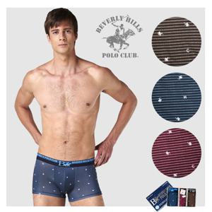 폴로 스트라이프 남자팬티 3종세트