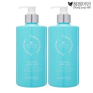 히아루론 수퍼 아쿠아 폼클렌징 500g 2개 대용량