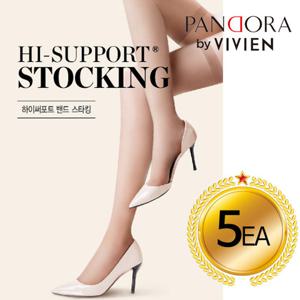 판도라바이비비안 BD3850 20D 베이직 밴드 스타킹x5개