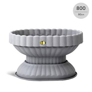 마이플랜트 자이언트 그레이 800 관공서 주차금지 도로 화단 정원 장식 대형 플라스틱 화분