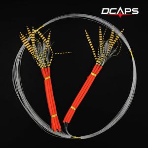 디캡스 15cm 장축광 틴셀 롱스커트 갈치바늘 12본 갈치채비