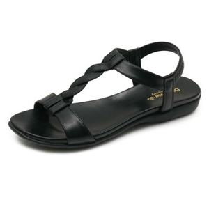 [백화점][베어파우] MELANIE 블랙 쿠션샌들 K2264001PB-W