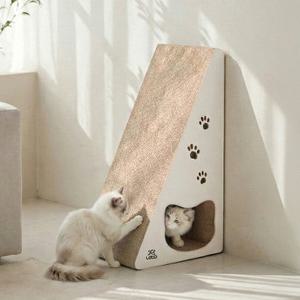 레토 수직 고양이 스크래처 숨숨집 하우스