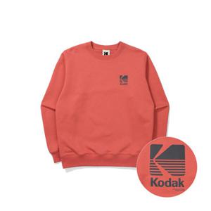 [코닥어패럴] 모노그램 레귤러핏 맨투맨 우먼 PINK