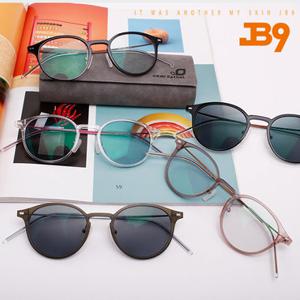 블랙라벨 JB9 S901 변색렌즈 안경 선글라스 자외선차단 블루라이트차단 동글이 안경테