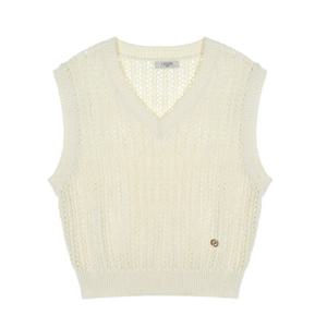 (레코브) 그물 니트 베스트(LC31CXKV512X)