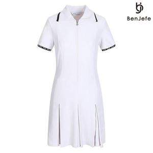 [벤제프]여성 지퍼형 카라 원피스