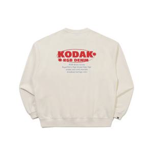 [코닥어패럴] RGB 라이트 맨투맨 IVORY