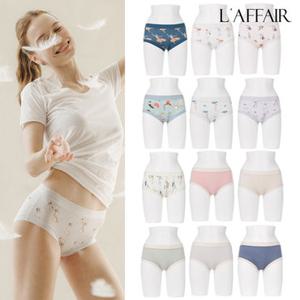 [라페어] [라페어] (초특가)라페어 레트로 인견 팬티 12종